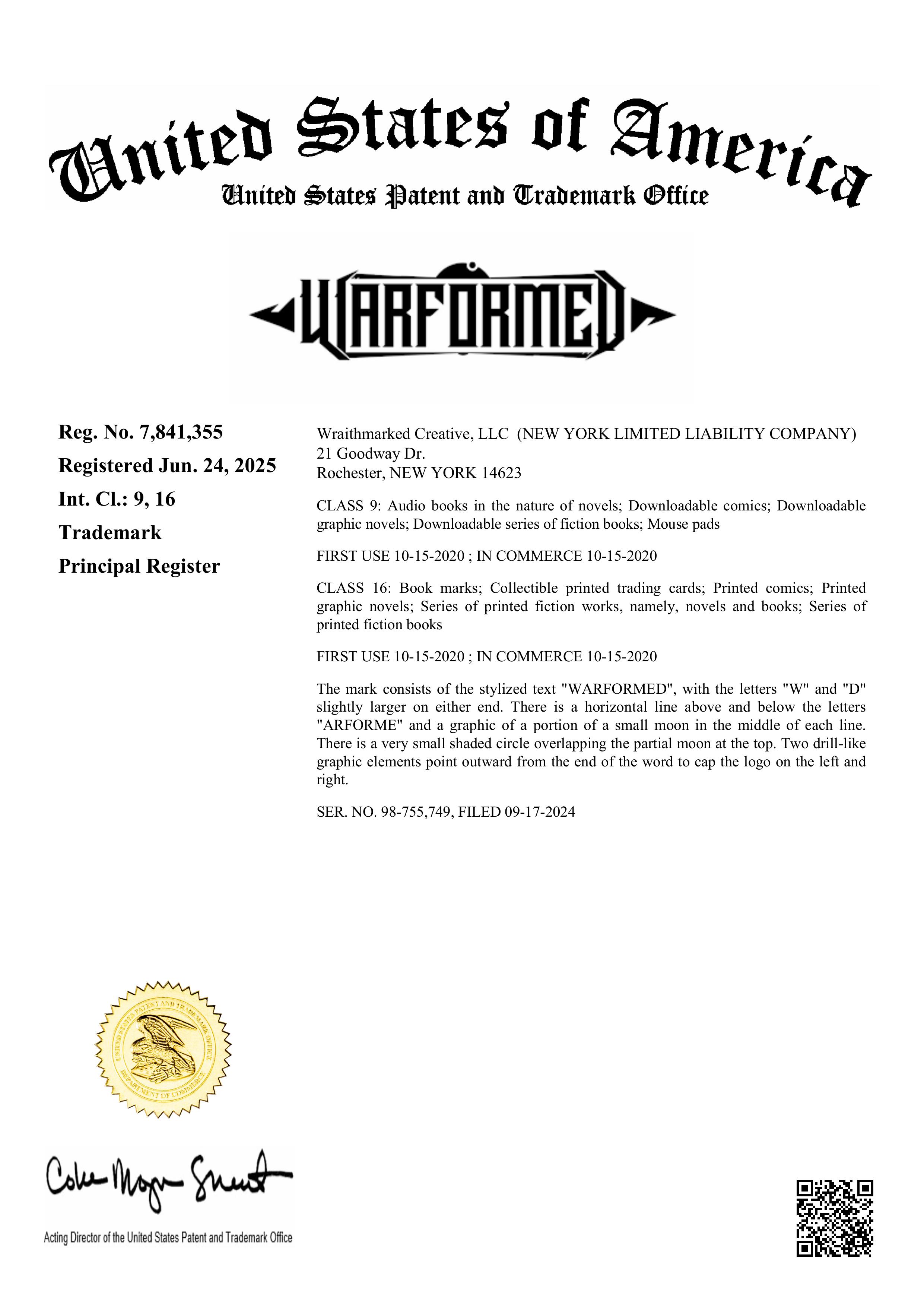 Warformed Logo 